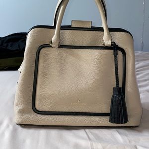 Kate Spade Nude and Black Purse
